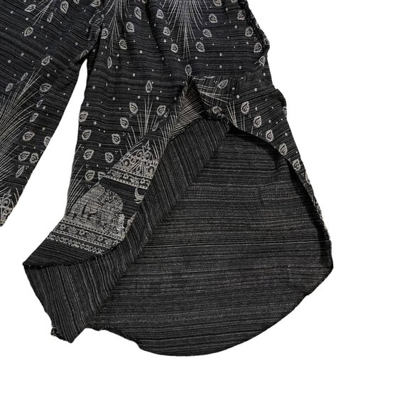 Boho Lagonlook Open Leg Cropped Pants - Picture 4 of 8